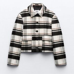 Zara Plaid Jacket (NWT)